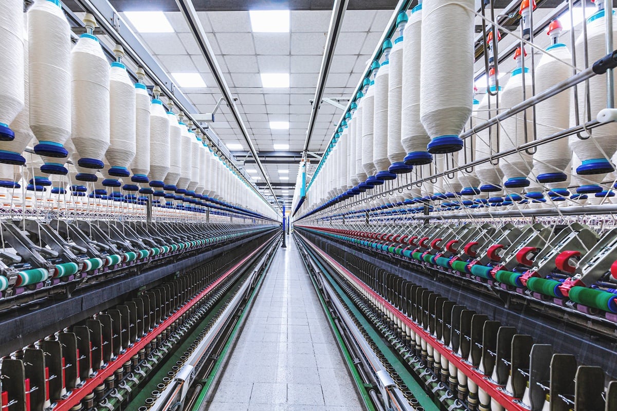 Filasur se dedica a la hilandería y teñido de hilos de algodón para la elaboración de telas. (Foto: Filasur)