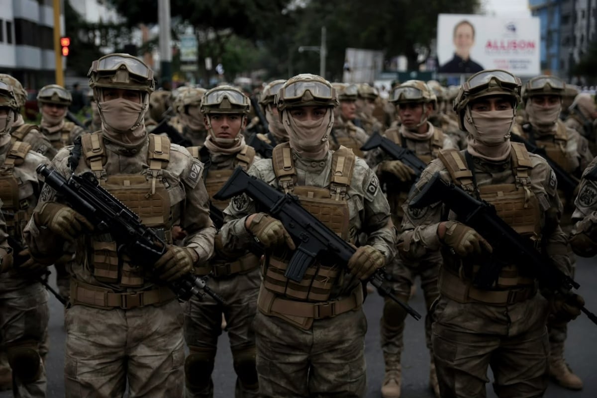 Mindef indica que F.F.A.A. asumirán control perimétrico de penales. (Foto: Joel Alonzo / @photo.gec)