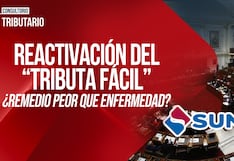 ¿Reactivación del “Tributa Fácil”?