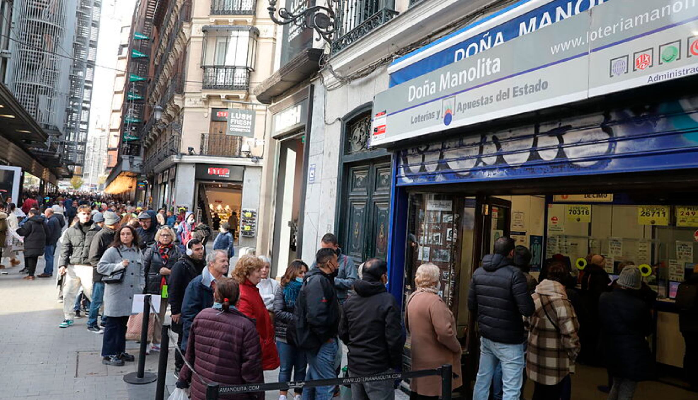 Conoce el secreto detrás de la secretaría más exitosa en la historia de la Lotería de Navidad: Doña Manolita. (Foto: El Mundo)