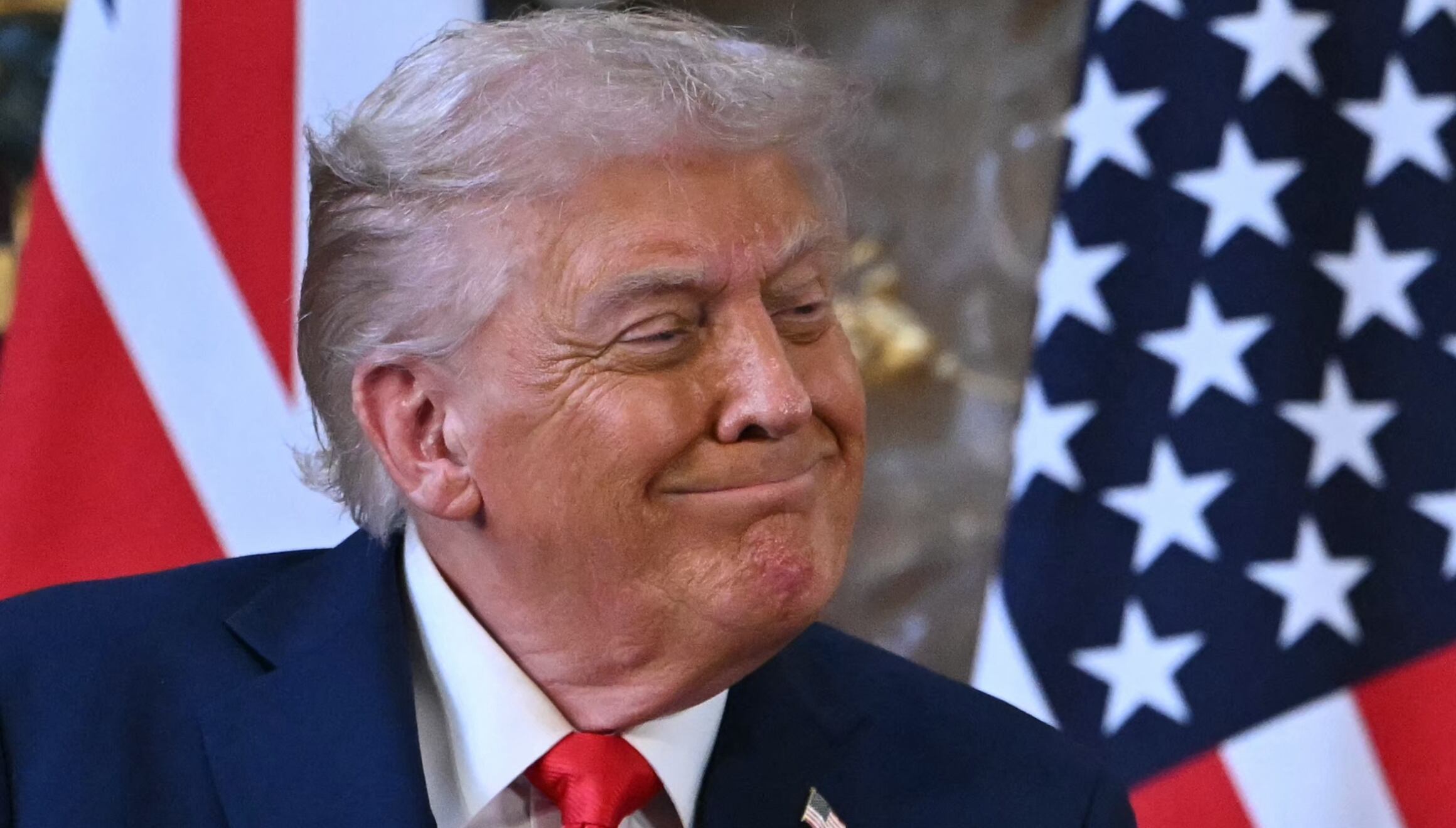 Donald Trump manifestó sentirse conforme con la decisión de ABC tras los comentarios de Jimmy Kimmel (Foto: AFP)