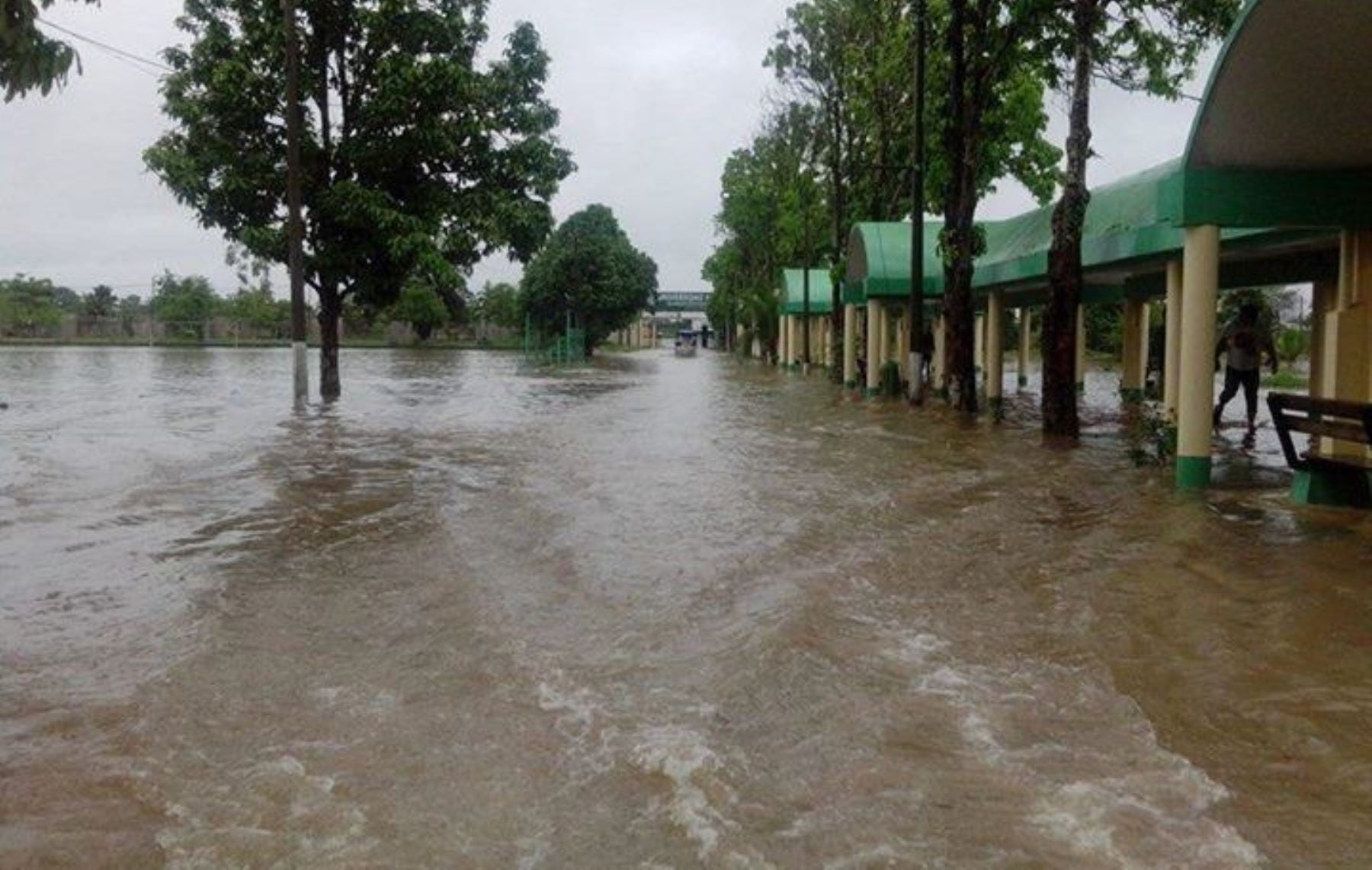 Inundaciones en Pucallpa. (Foto referencial: Andina)