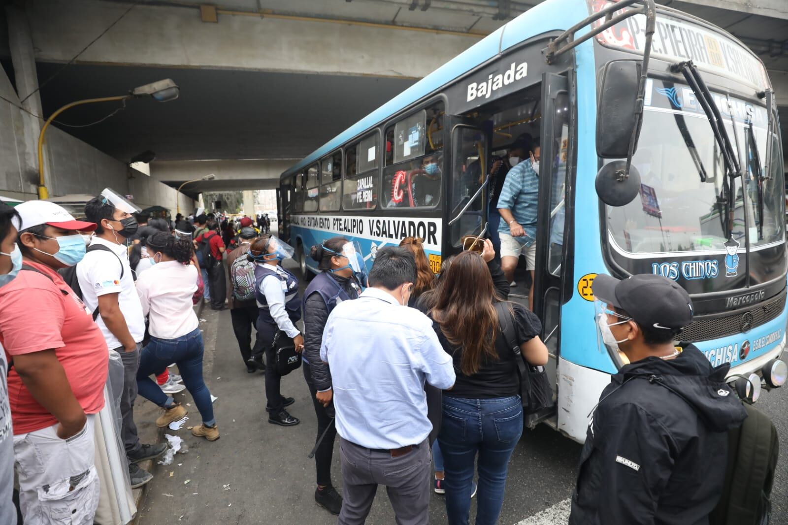 Ante las situaciones particulares ocurridas en el transporte público por el paro de transportistas el ministerio invocó a las empresas mayor flexibilidad. (Foto: Juan Ponce Valenzuela/GEC)