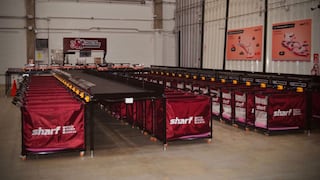 Sharf supera los S/ 200 millones y estrena robots para clasificar paquetes en el Perú