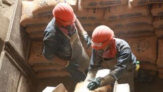 INEI: Consumo de cemento recupera tasa de crecimiento de dos dígitos en abril