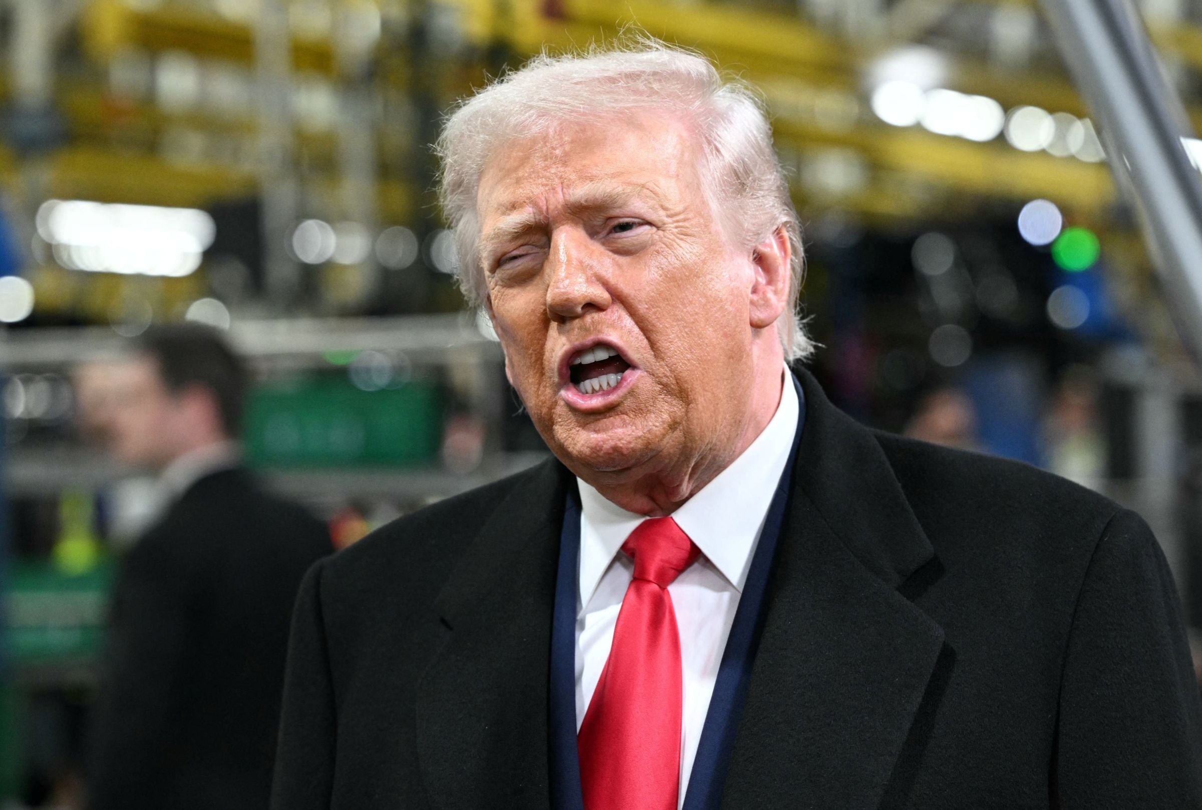 El presidente de Estados Unidos, Donald Trump, respondió ambiguamente acerca de los cheques arancelarios que prometió en 2025 (Foto: AFP)