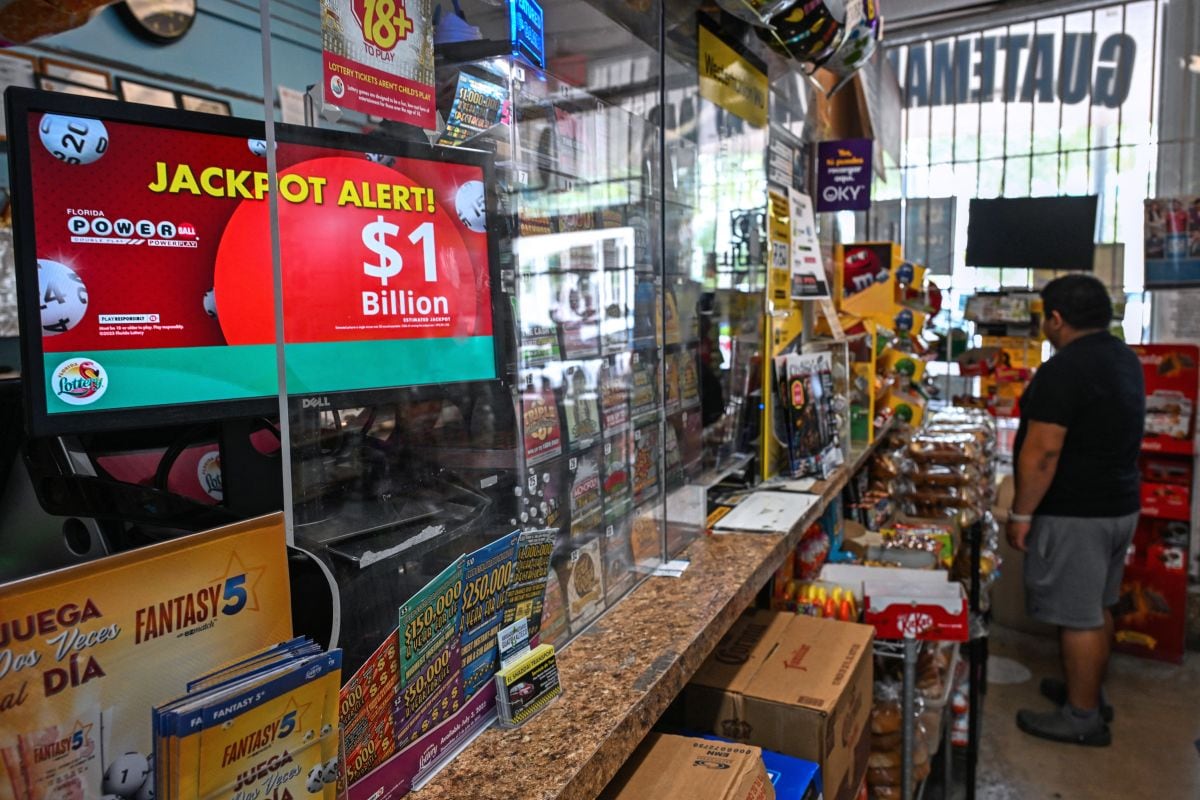El Powerball sorteó un billón de dólares el 19 de julio (Foto: AFP)