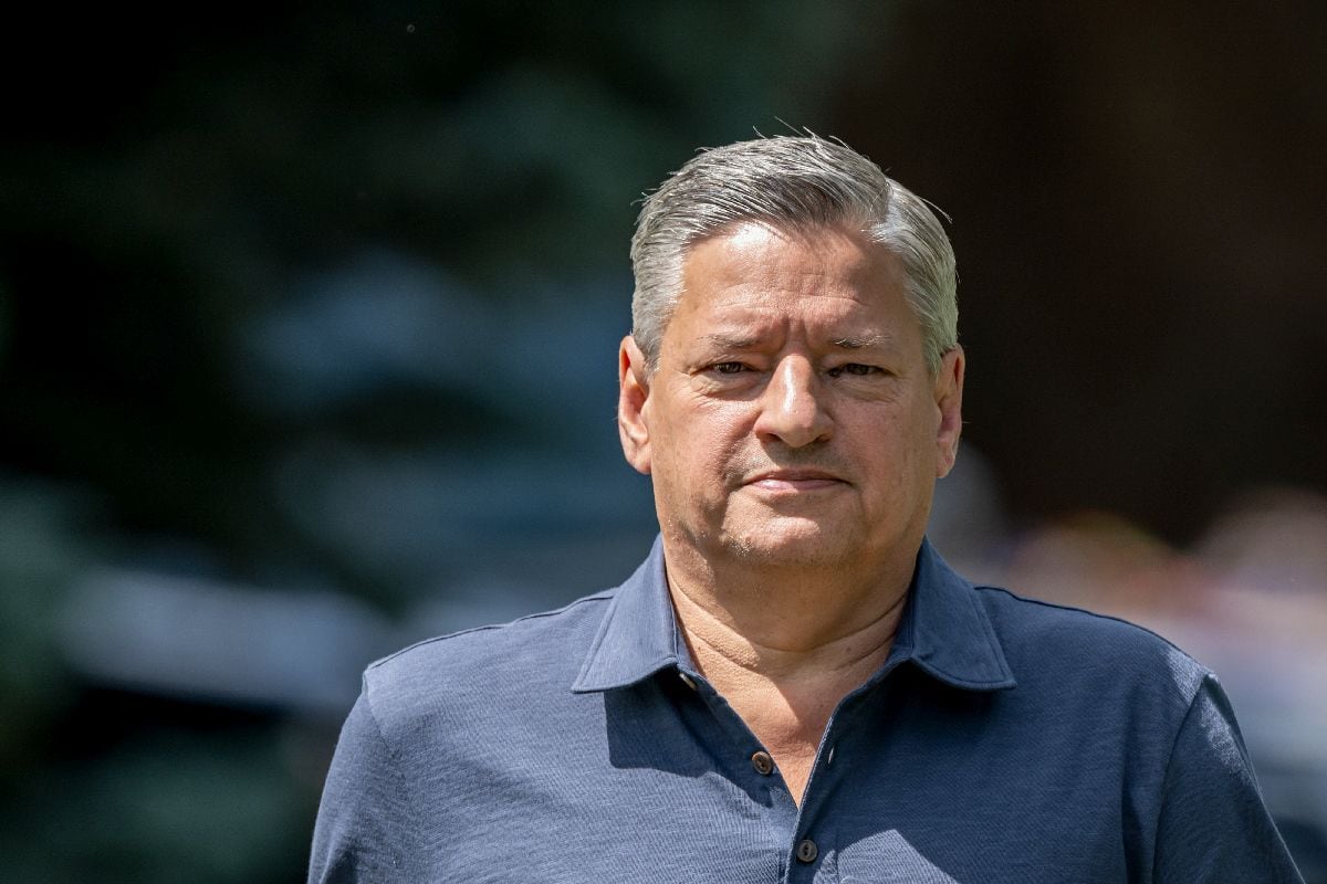Ted Sarandos. Foto: David Paul Morris/Bloomberg