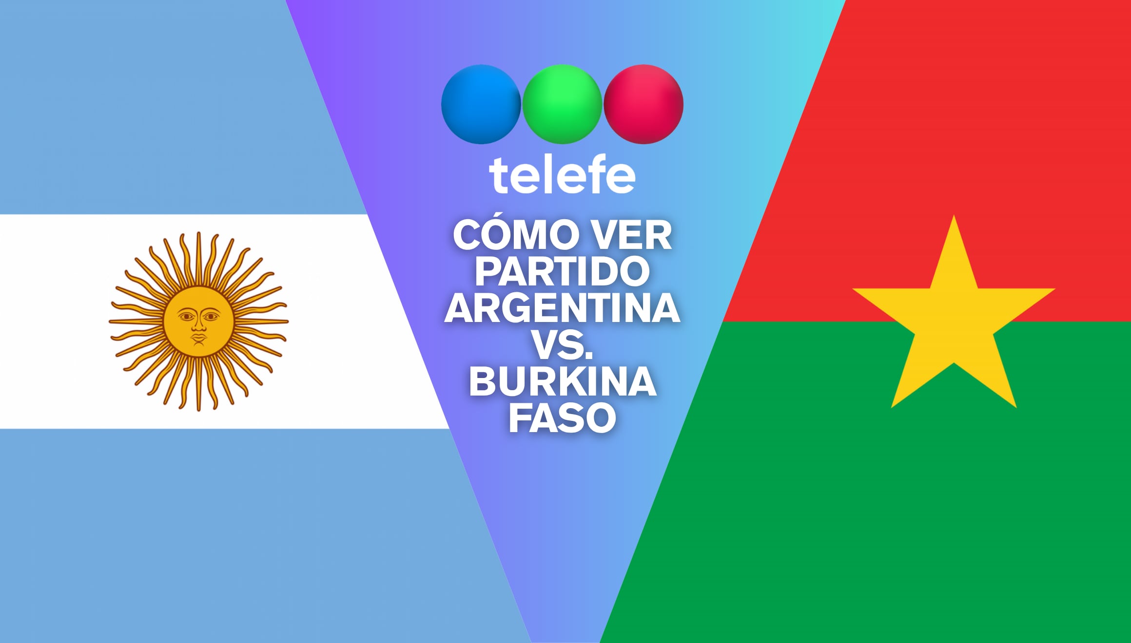 Mi Telefe EN VIVO por Internet - cómo ver partido Argentina vs. Burkina Faso en señal abierta y Canal 11 Online
