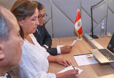 Dina Boluarte sostiene despacho virtual desde Roma con el titular del MEF