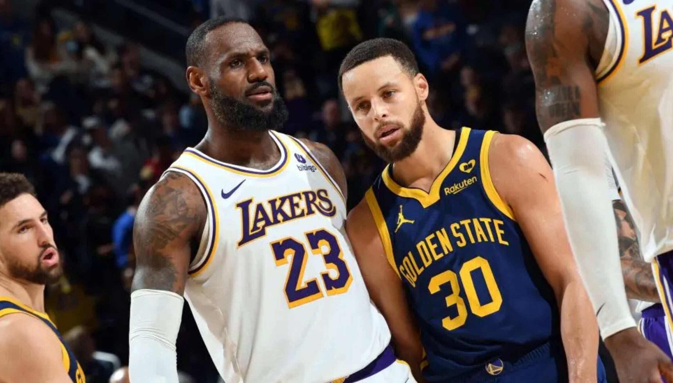 Los Angeles Lakers y Warriors juegan uno de los duelos más esperados por los fanáticos de la NBA este martes 15 de octubre en el T-Mobile Arena de Las Vegas, Nevada. (Foto: AFP)
