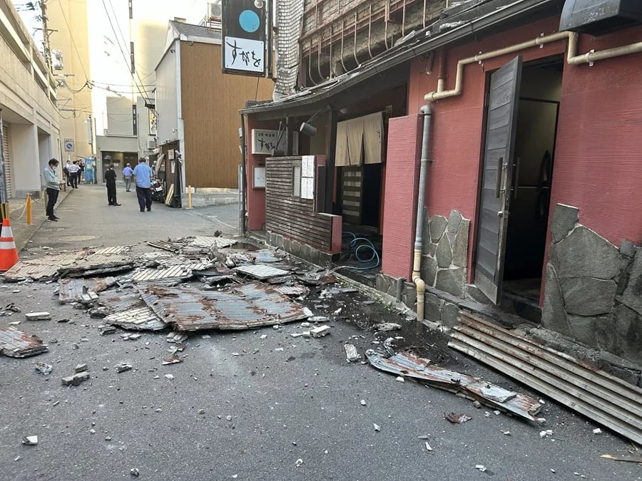 Terremoto de 7.1 en Japón: reportan medio centenar de heridos