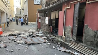 Terremoto de 7.1 en Japón: reportan medio centenar de heridos