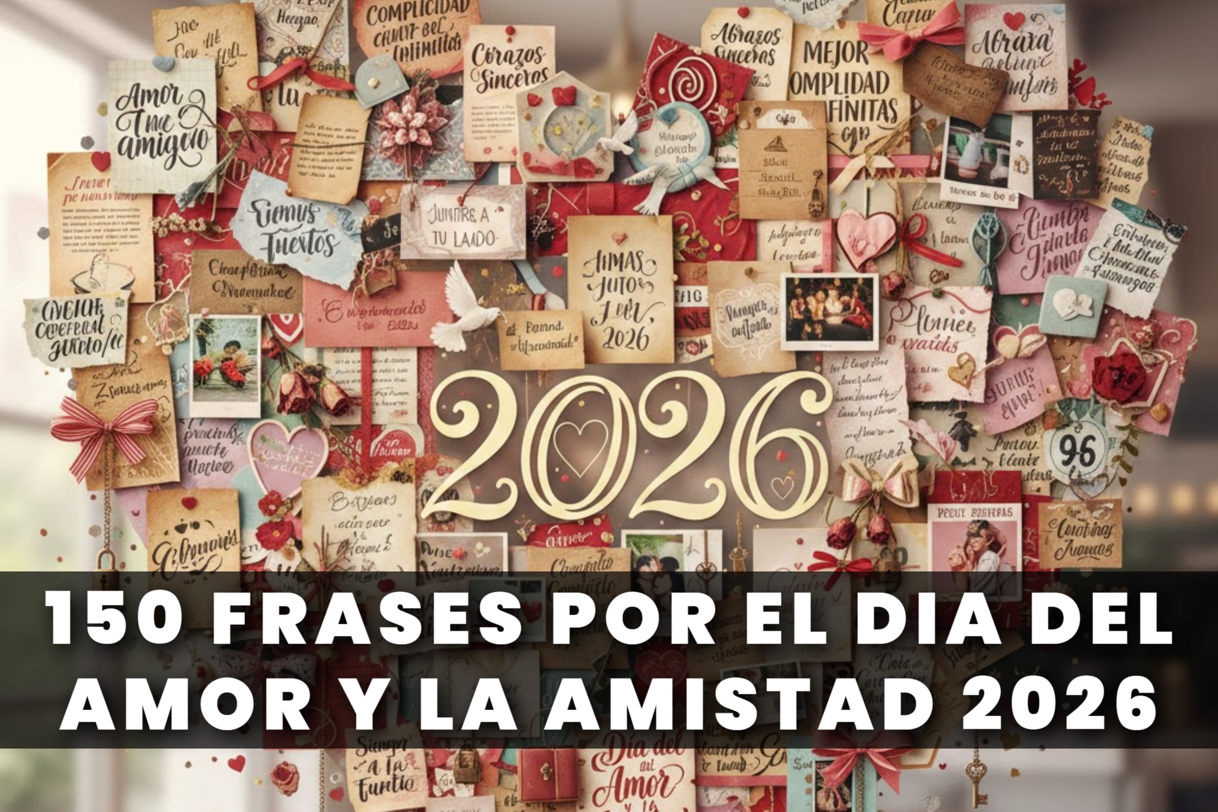 Este 14 de febrero, dedícale a tu pareja una de estas 150 frases por el Día del Amor y la Amistad, conocido también como el famoso San Valentín. (Foto: Imagen creada por El Comercio MAG utilizando la IA de Gemini)