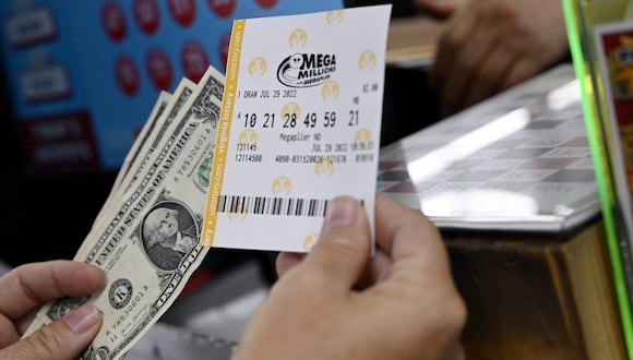 Un jugador se llevó US$1 millón en el sorteo más reciente de Mega Millions, según el anuncio de la lotería (Foto: AFP)