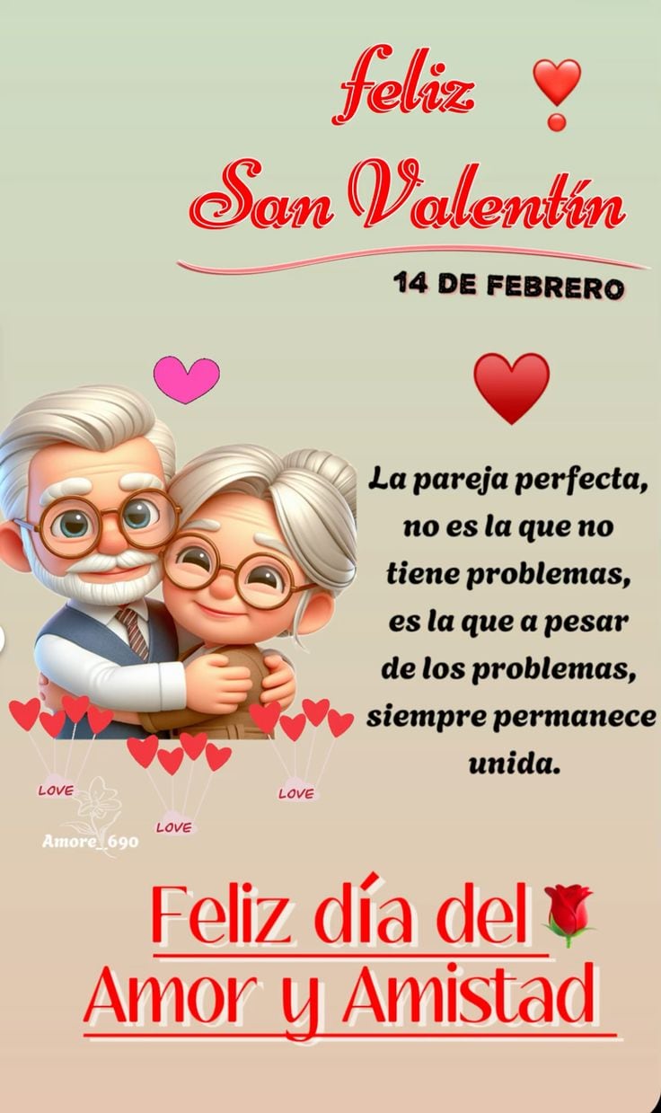 Elige una de estas 50 tarjetas por el 14 de febrero 2026 y festeja un ¡Feliz San Valentín!, con una de estas imágenes llenas de mensajes de amor. (Foto: Pinterest)