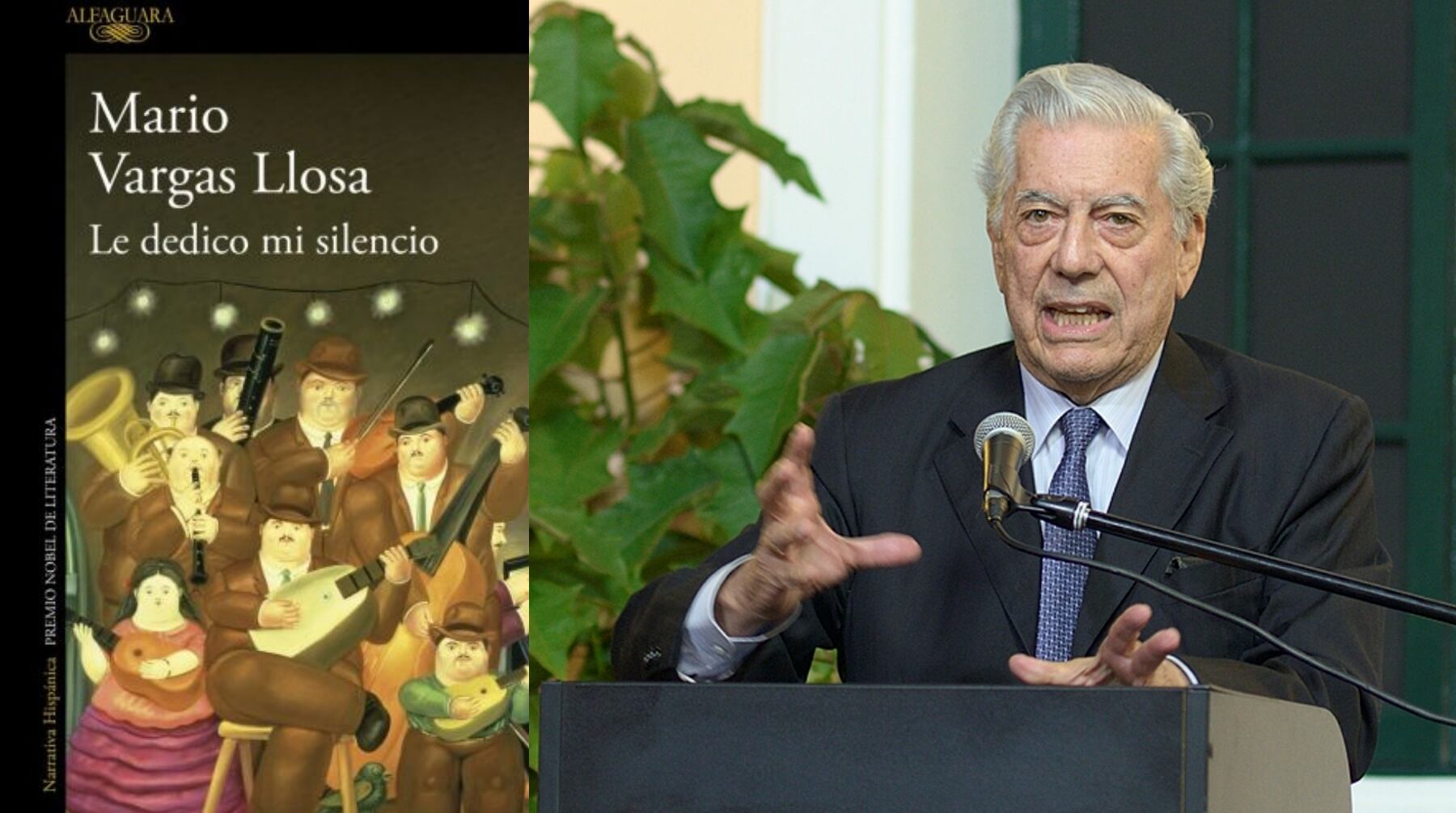 "Le dedico mi silencio" será la novela final de Mario Vargas Llosa.