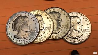 Más de 2,000 veces su valor: por qué vale tanto la moneda de 1 dólar de 1980