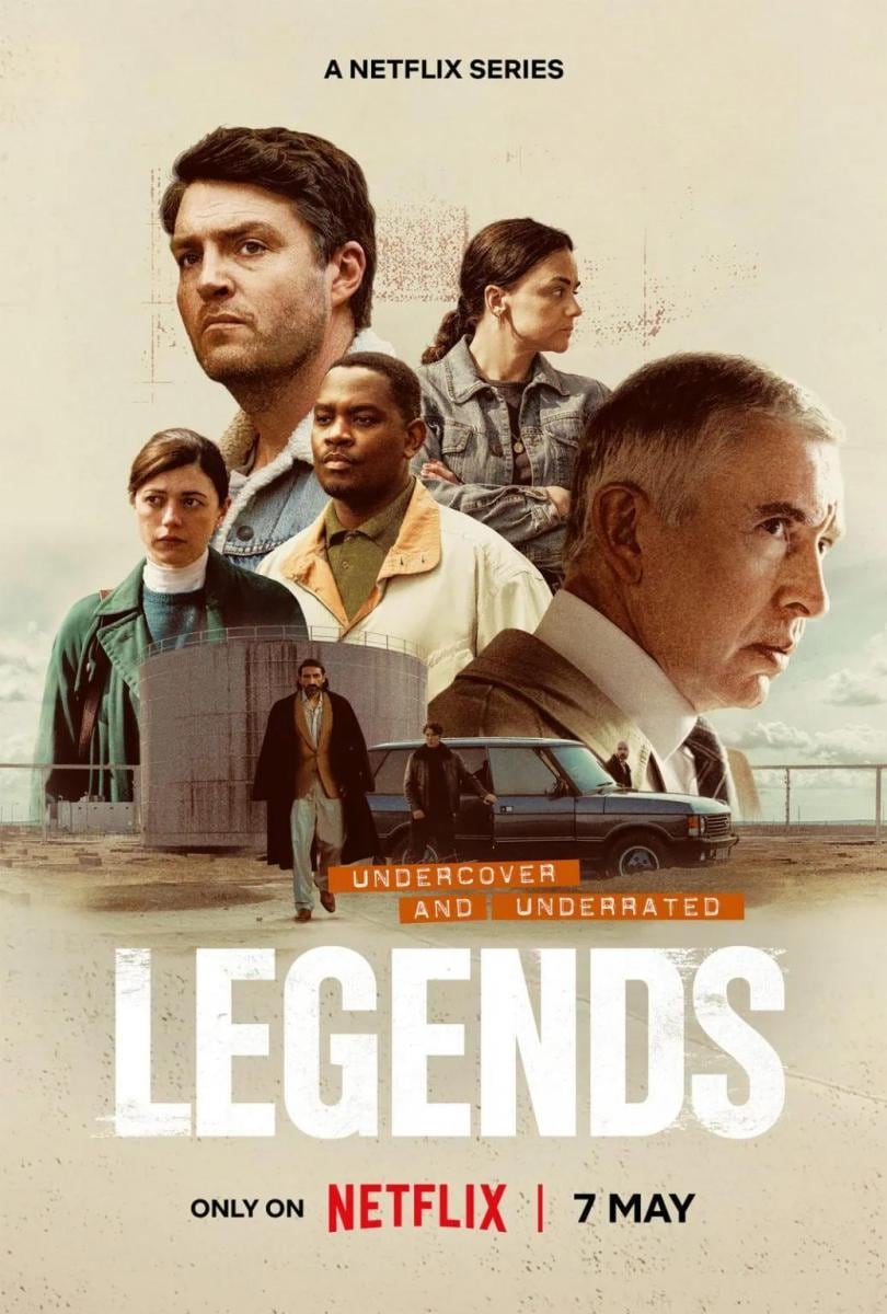 El póster de "Legends", serie de suspenso y drama que desarrolla su primera temporada a lo largo de 6 episodios (Foto: Netflix)