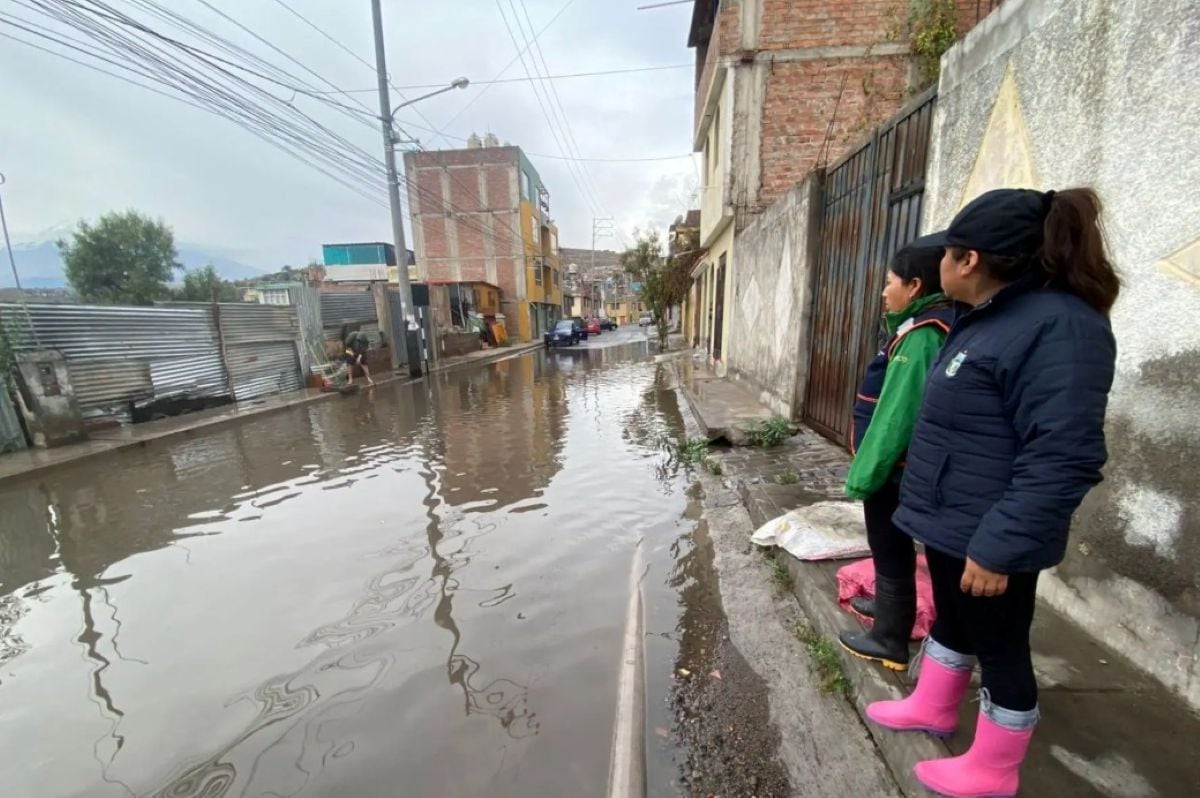 Arequipa y Moquegua registrarán las mayores precipitaciones previstas en la costa centro y sur entre el jueves 22 y el sábado 24 de octubre, según el Senamhi. Foto: Andina/ referencial.