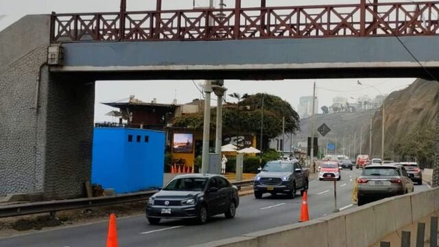 Costa Verde: restricción vehicular será solo de 11 p.m. a 5 a.m. en Barranco