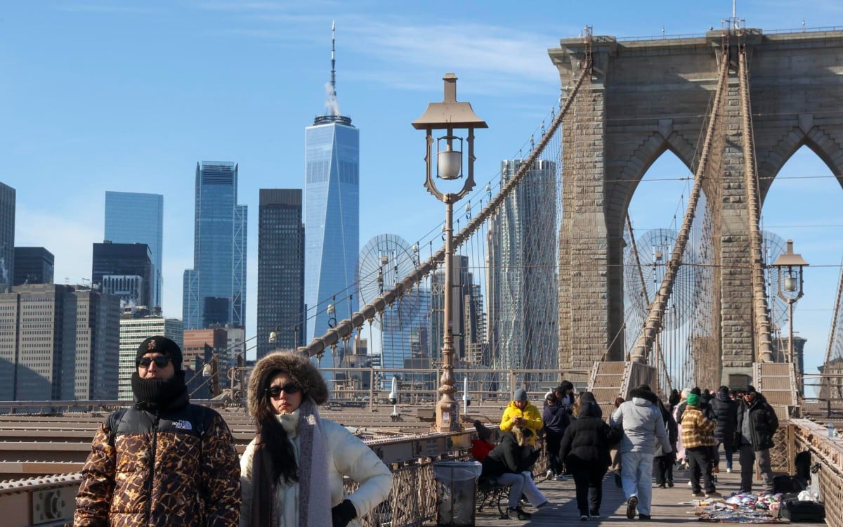 Los acumulados serían modestos, de entre 1 y 2 pulgadas, aunque suficientes para generar calles resbaladizas. (Foto: EFE / EPA / SARAH YENESEL)