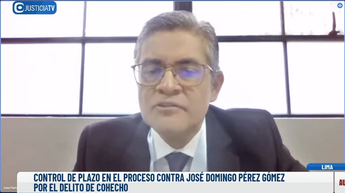 José Domingo Pérez pide al Poder Judicial que ordene concluir las investigación por enriquecimiento ilícito . (Justicia TV)