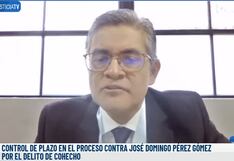 José Domingo Pérez seguirá afrontando investigación por presunto enriquecimiento ilícito