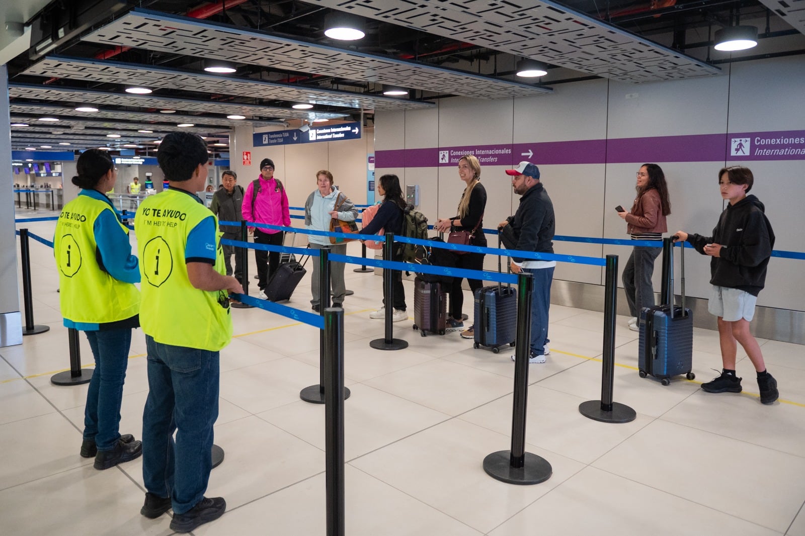 Con el pago de la llamada TUUA de transferencia, según el MTC y LAP, se pueden mantener 25 servicios que están a disposición del pasajero en transferencia del AIJCH. Foto: MTC.