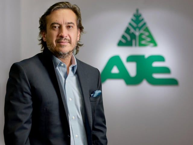 Patricio Jaramillo, vicepresidente comercial del canal no tradicional y gerente general de Alimentos y Home Care de AJE. Foto: AJE