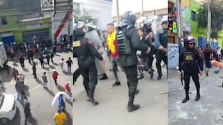 Se registraron enfrentamientos entre fiscalizadores y comerciantes informales en Gamarra