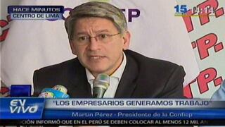 Martín Pérez: "Desgraciadamente, Lelio Balarezo tendrá que pagar las penas de la ley"