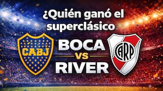 ¿Quién ganó el superclásico Boca Juniors vs. River Plate EN VIVO hoy por Liga Profesional 2026? Resultado en directo