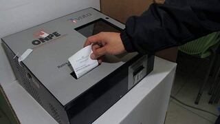 ONPE:  Más de 1.7 millones de electores utilizarán voto electrónico en elecciones del 2020