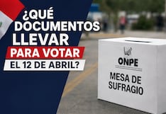 ⚪ Elecciones Presidenciales 2026 en Perú: qué documentos llevar y qué pasa si no vas a votar hoy, 12 de abril