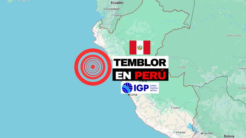 Temblor en Perú hoy, 13 de diciembre - hora, lugar del epicentro y magnitud exacta vía IGP