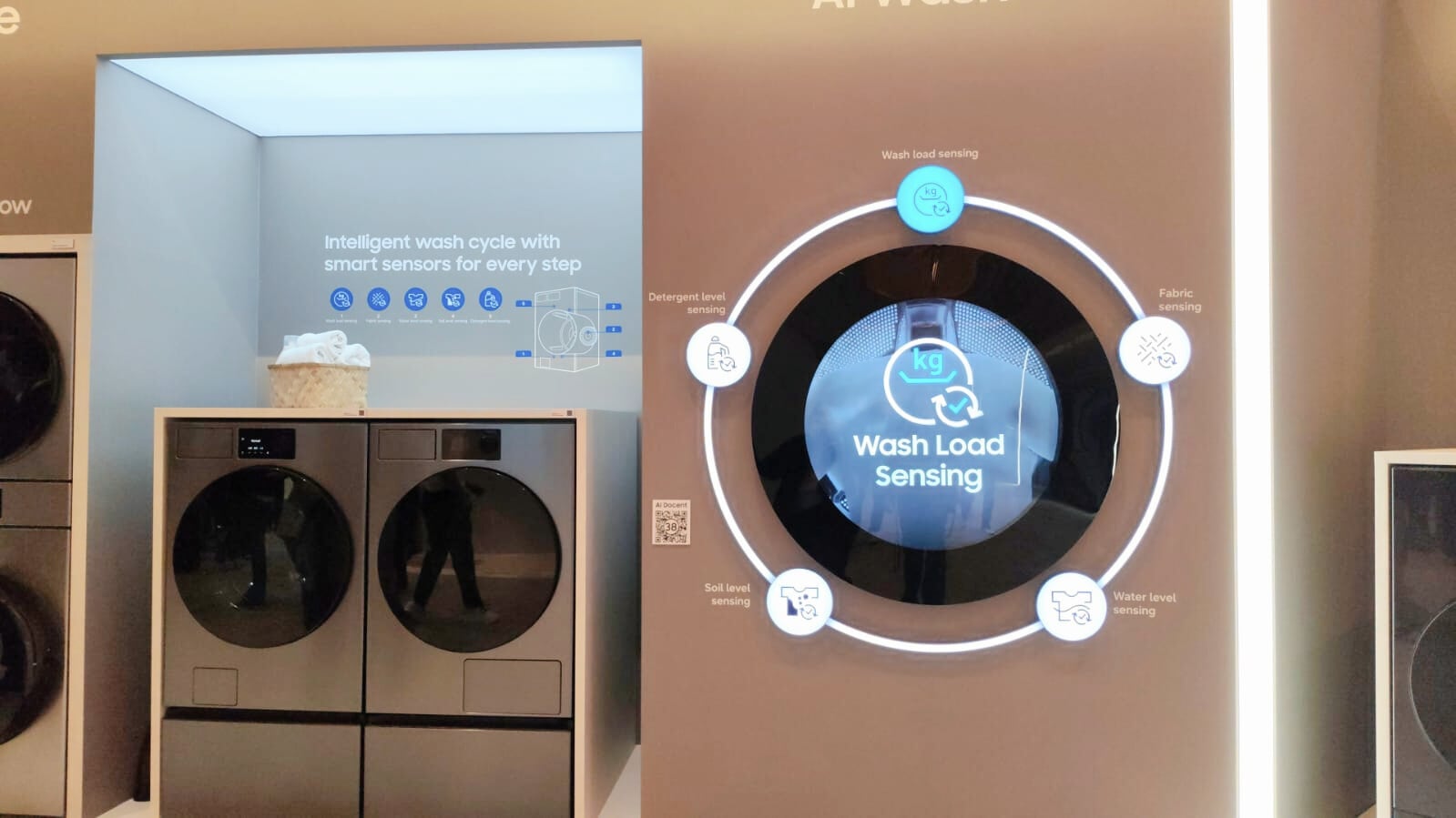Bespoke AI AirDresser de Samsung. (Foto: Mía Ríos)
