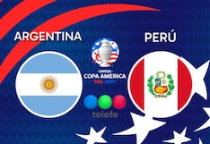 Telefe transmitió el partido Argentina 2-0 Perú (29/06/2024)