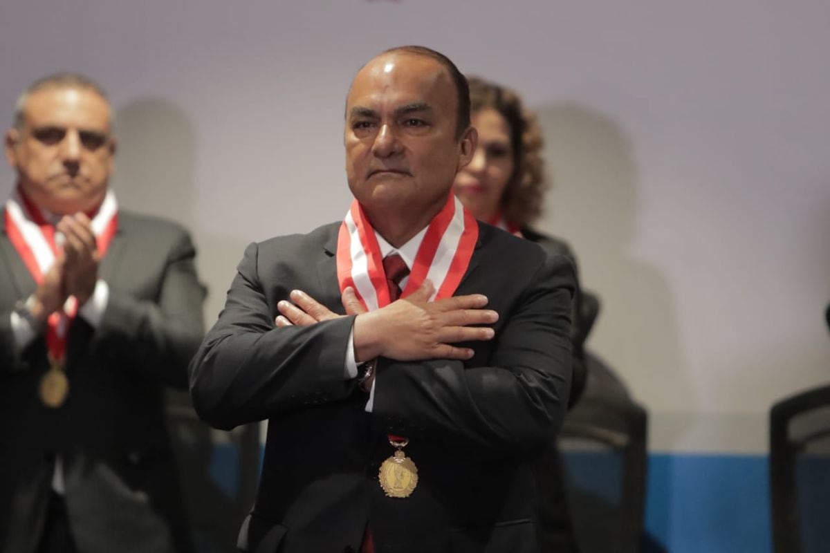 Gino Ríos fue designado como miembro de la JNJ pese a contar con una sentencia por violencia familiar dictada en 2011. Foto: Julio Reaño / @photo.gec.