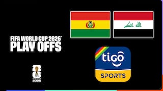 TiGo Sports transmitió el partido Bolivia 1-2 Irak por el repechaje al Mundial 2026