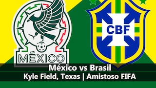 ¿A qué hora jugó México vs. Brasil por amistoso FIFA desde Texas?