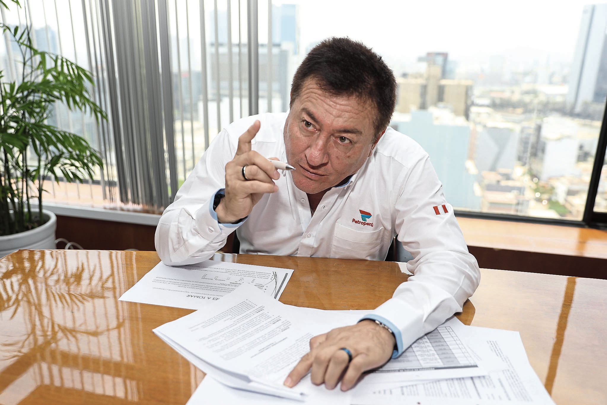 Hugo Chávez Arévalo es investigado en el marco del caso Petroperú. Fotos: Julio Reaño/@photo.gec