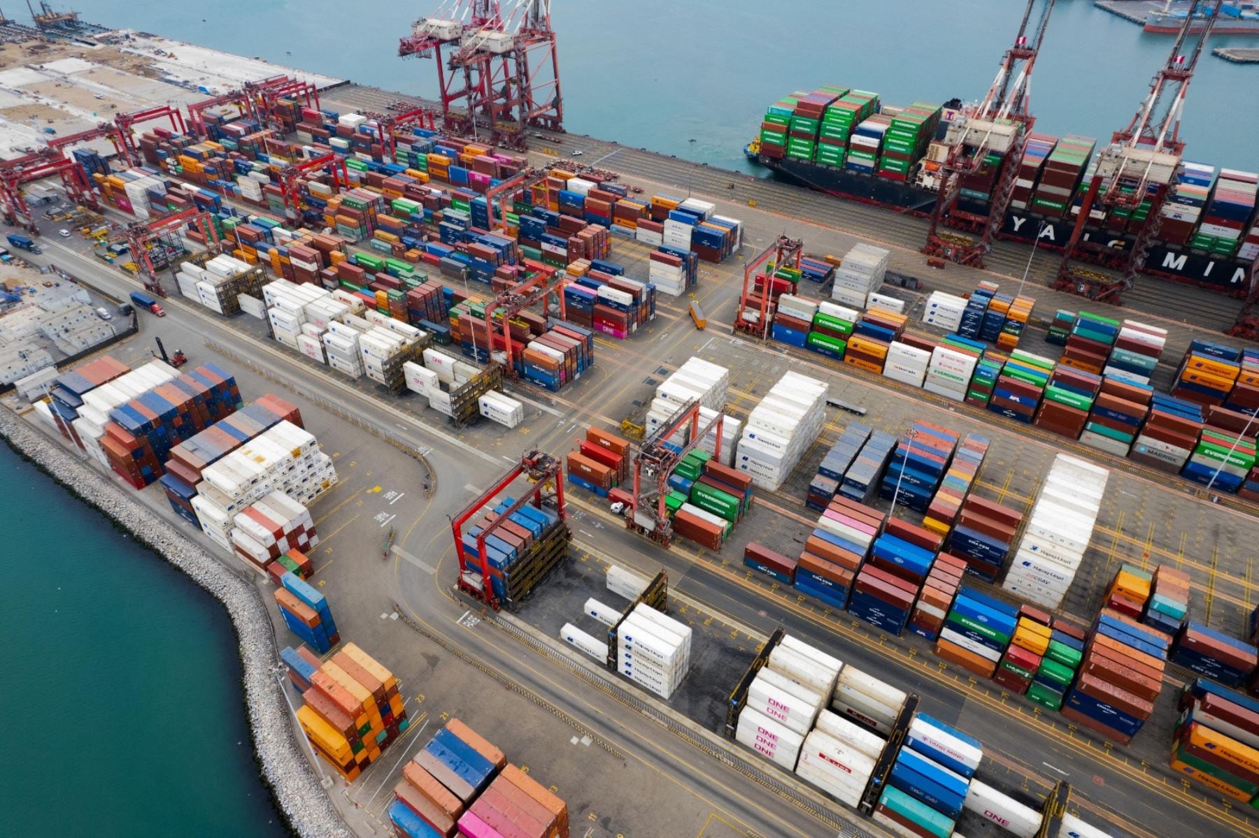 Los resultados de la balanza comercial de octubre del 2025, según el BCRP. (Foto: Andina)