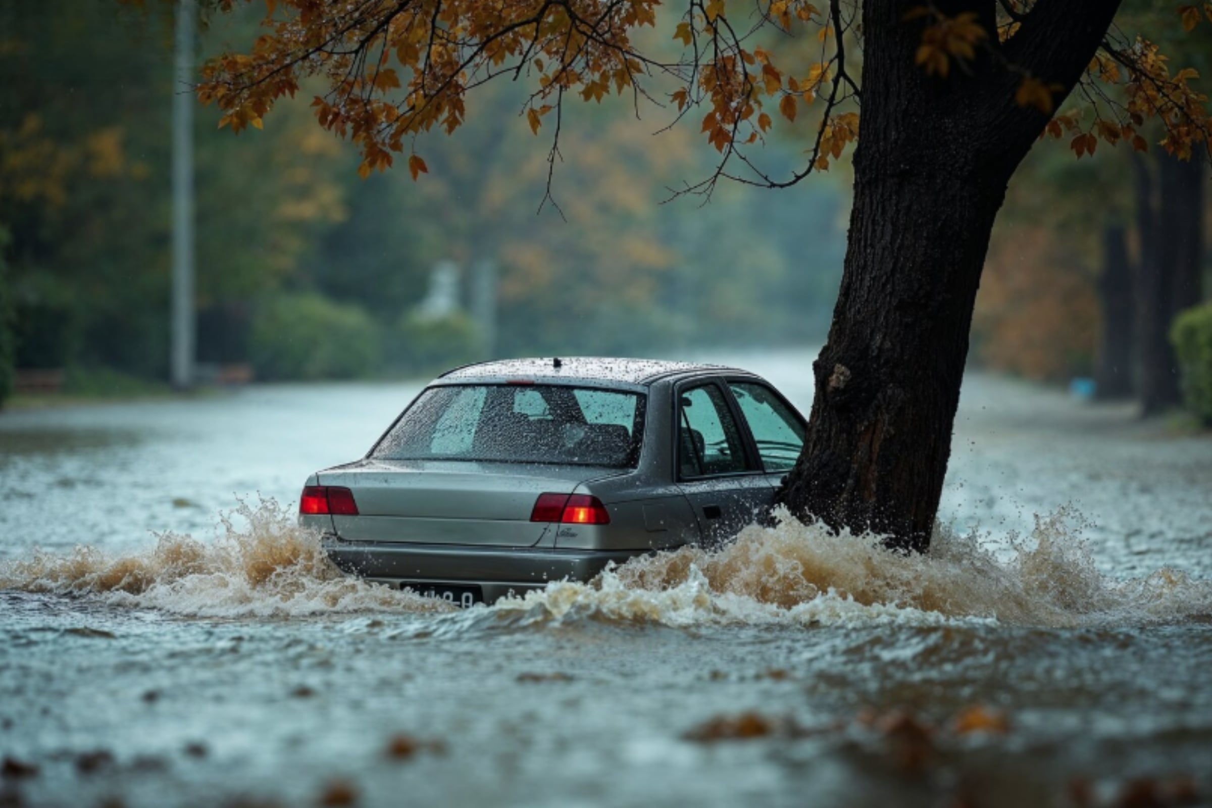 En estos últimos días, decenas de vehículos han quedado atrapados o fueron arrastrados por la corriente de agua en distintos puntos de Texas. (Crédito: Magnific / Imagen referencial)