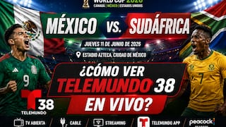 ¿Cómo ver Telemundo 38 EN VIVO, México vs. Sudáfrica por el Mundial 2026? Canales de TV abierta y cable en EE.UU.