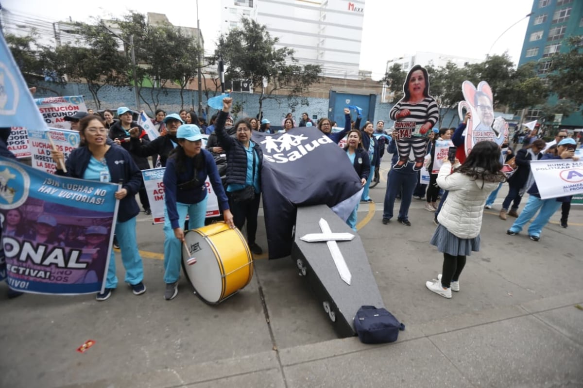 MTPE declara improcedente huelga de enfermeras en EsSalud . (Foto: GEC)