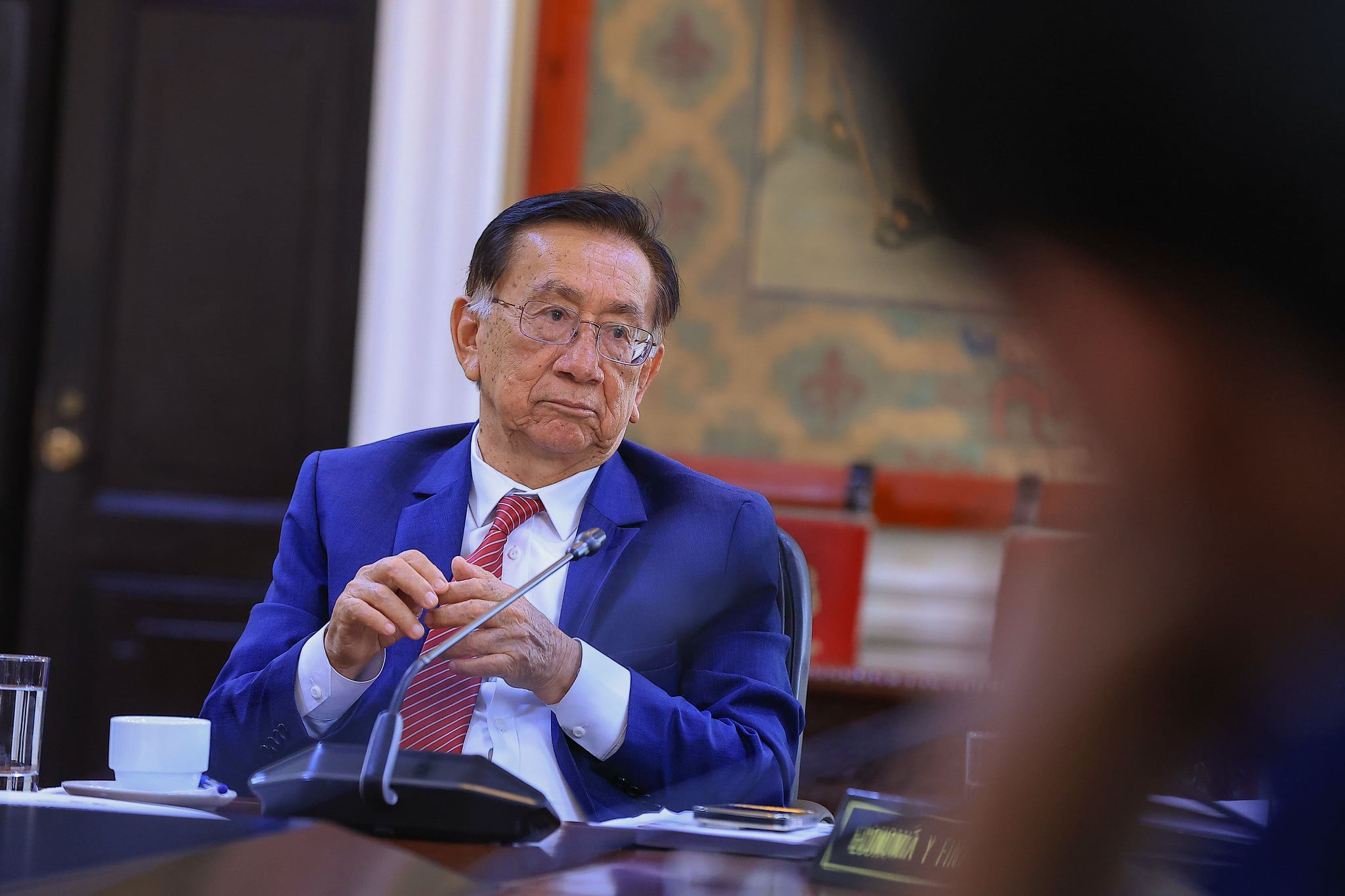 El presidente José Balcázar cuestionó al JNE, Reniec y ONPE por alarmar a la población sobre el riesgo de no realizarse las elecciones regionales y municipales 2026. Foto: difusión / PCM
