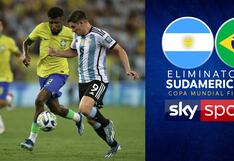 SKY Sports transmitió el partido Argentina 4-1 Brasil por las Eliminatorias 2026