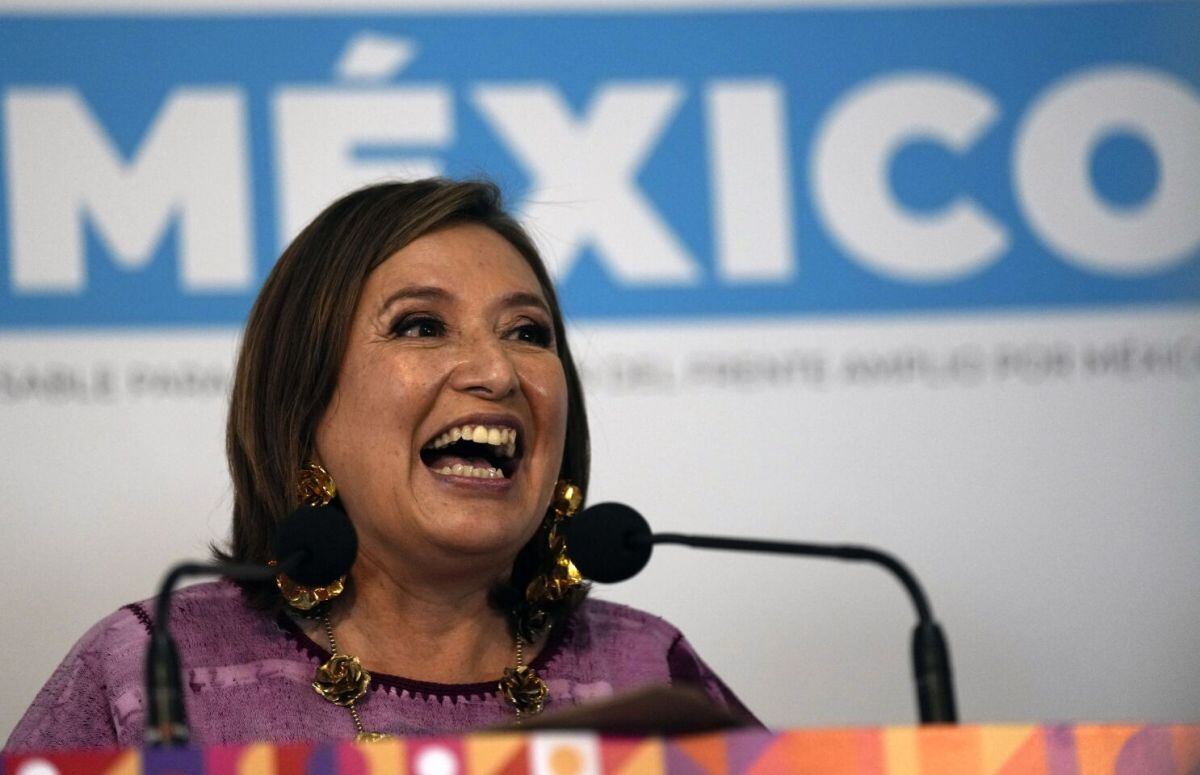 La senadora Xóchitl Gálvez, aspirante a la presidencia de la oposición. (Foto AP/Fernando Llano, Archivo)