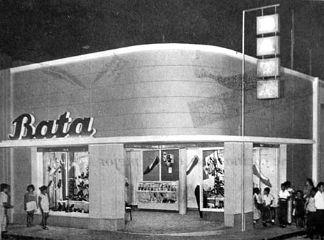 Una de las primeras tiendas Bata en Lima. //Foto tomada de Arkivperu